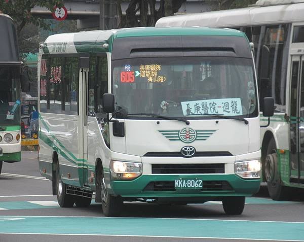 桃園市公車 605 長庚醫院-迴龍 (經青山路)_已停駛