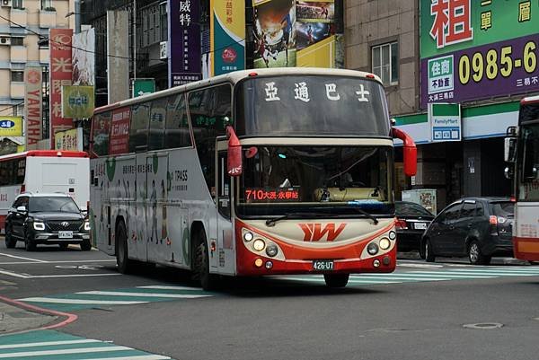 桃園市公車 710(A) 內柵-捷運永寧站 (大溪-永寧區間