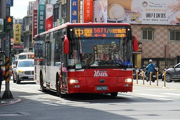 桃園市公車 5671 中壢-龍潭-八〇四醫院