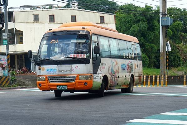 桃園市公車 251 職訓中心-過嶺加油站