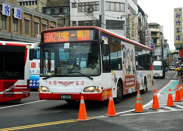 桃園市公車 5042 中壢-新坡-觀音