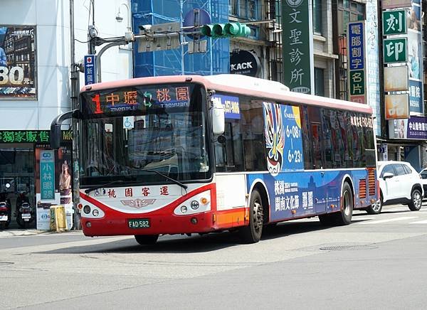 桃園市公車 1 中壢-桃園