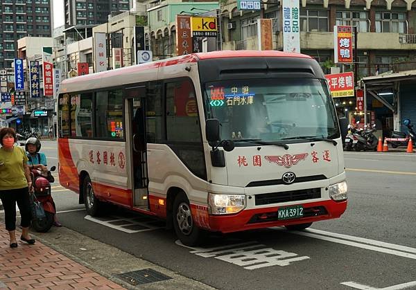 桃園市公車 5055 中壢-山仔頂-石門水庫