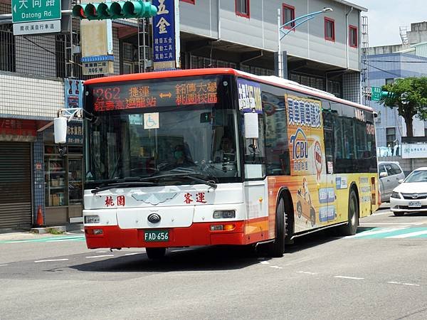 桃園客運 2016 YUTONG ZK6128HG FAD-