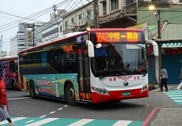 桃園市公車 5042 中壢-新坡-觀音