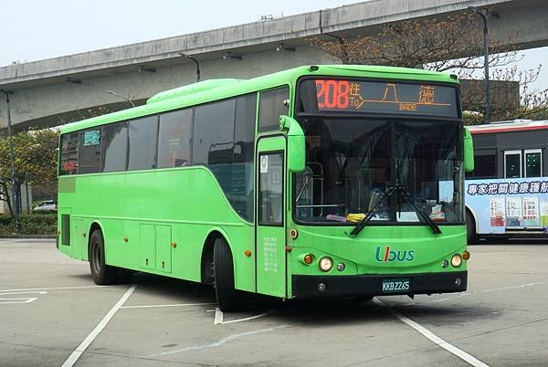 桃園市公車 208(A)(D) 捷運高鐵桃園站-八德 (行經