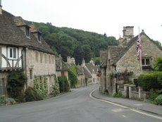 Peaceful Castle Combe