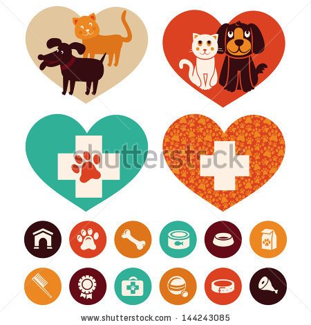 stock-vector-vector-veterinary-emblems-and-signs-cat-and-dog-cartoon-icons-144243085.jpg