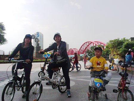 古亭河濱公園04準備出發