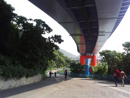 古亭河濱公園06永福橋往福和河濱公園-越堤坡道