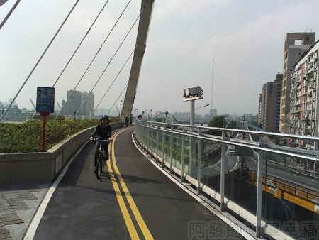 古亭河濱公園25古亭河濱公園跨堤天橋