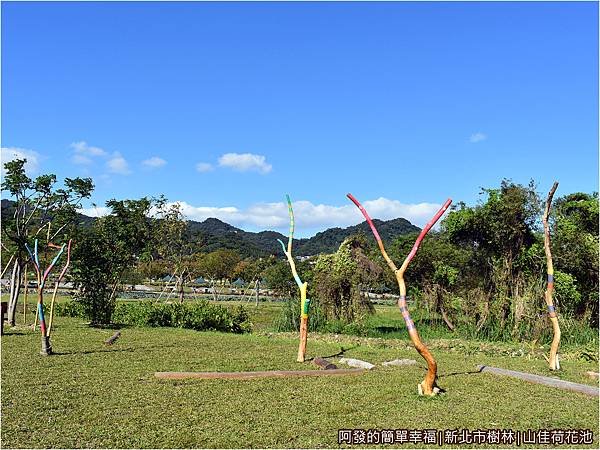 山佳荷花池20-漂流木彩繪裝置.JPG