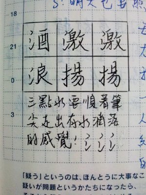 書法筆記1