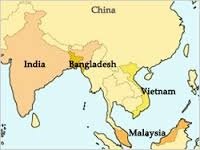 「india vietnam map」的圖片搜尋結果