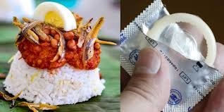 「nasi lemak condom」的圖片搜尋結果