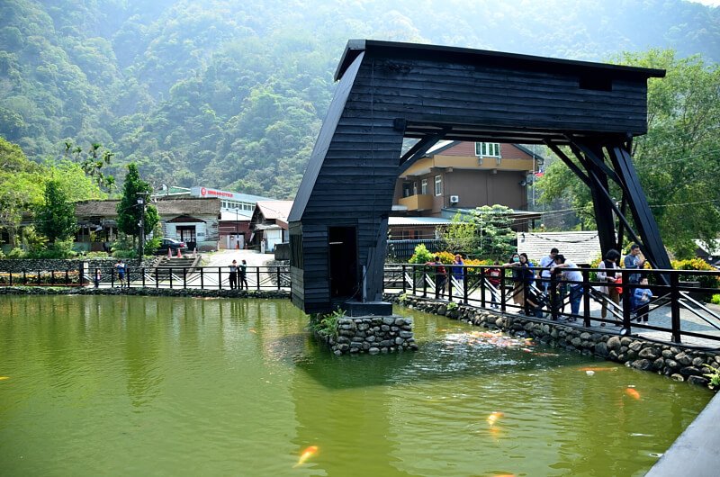 車埕木業展示館，貯木池