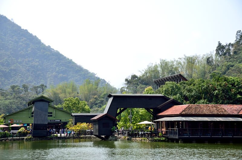 車埕木業展示館，貯木池步道