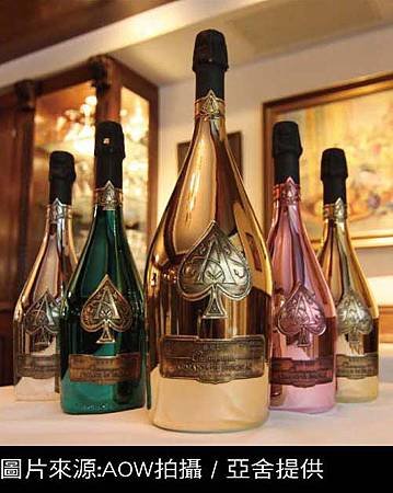 普羅米修斯Prometheus-銀河中閃耀的黑桃A金牌香檳Champagne Armand de Brignac Brut Gold