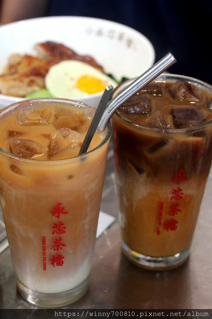 桃園 【永芯茶檔】完全是一秒飛到香港啦！桃園人氣港飲香煎雞腿