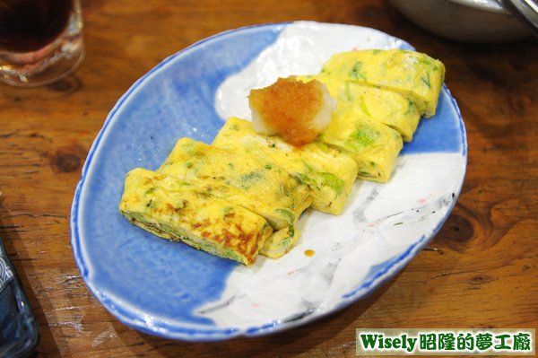 しらすと海苔の玉子焼き(海苔玉子燒)