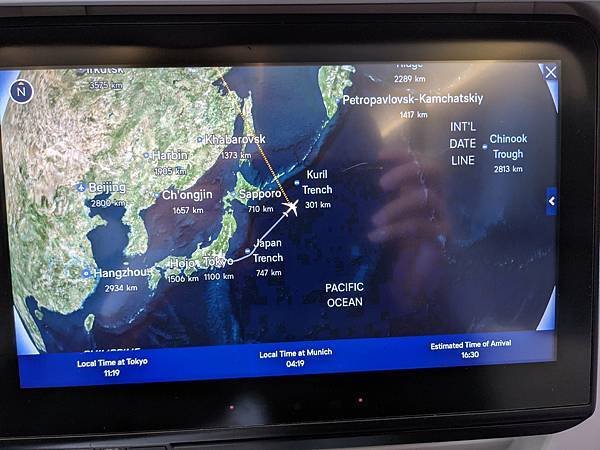 LH715 HND-MUC 飛行紀錄