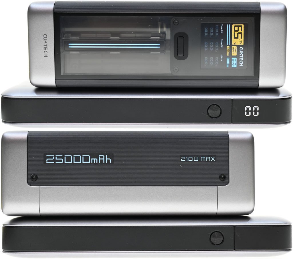 CUKTECH酷態科20號行動電源25000 210W開箱