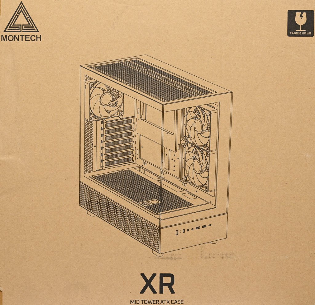 MONTECH君主XR機殼開箱