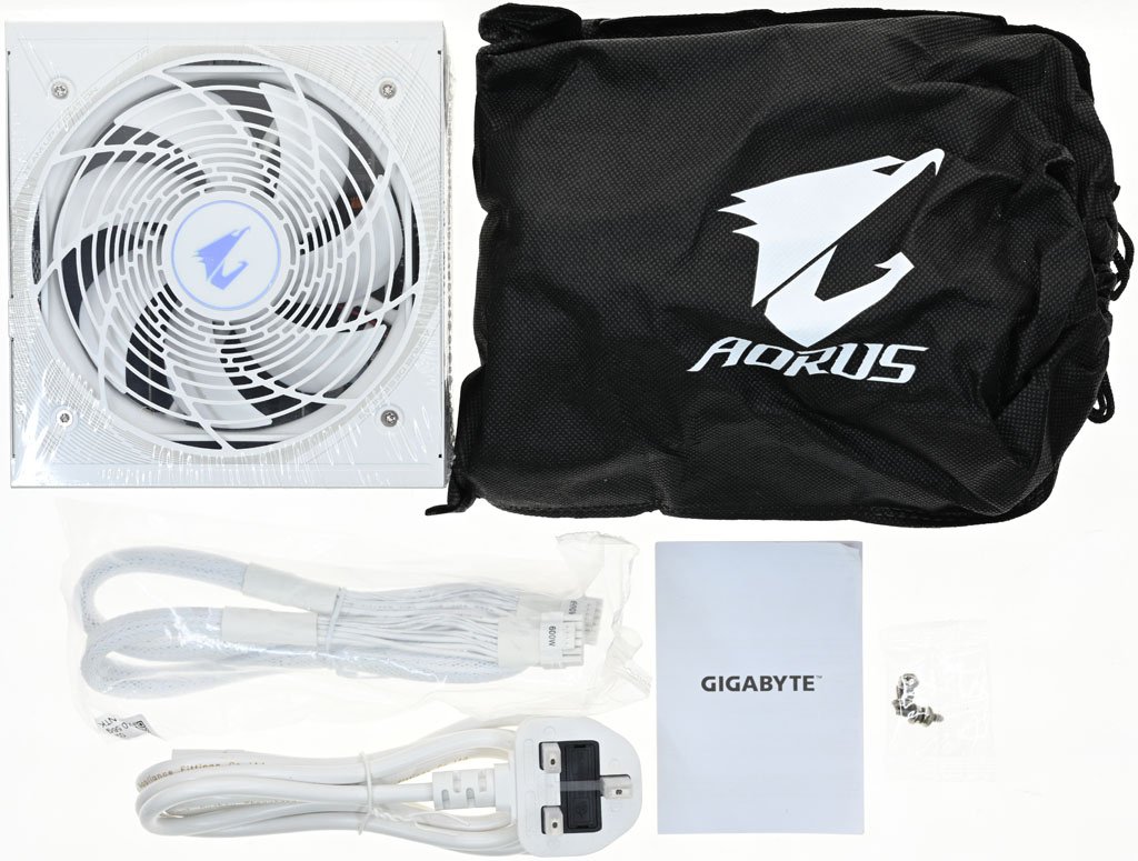 AORUS ELITE 850W PLATINUM ICE白