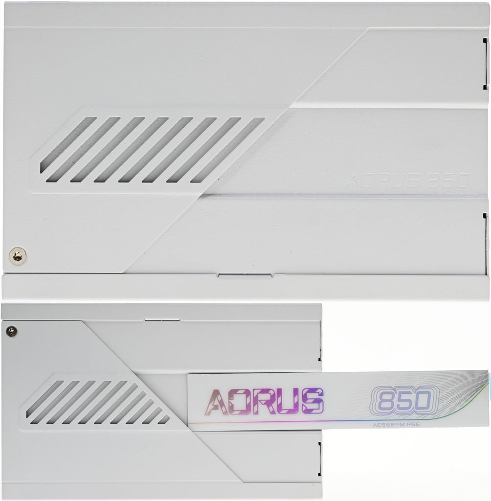 AORUS ELITE 850W PLATINUM ICE白