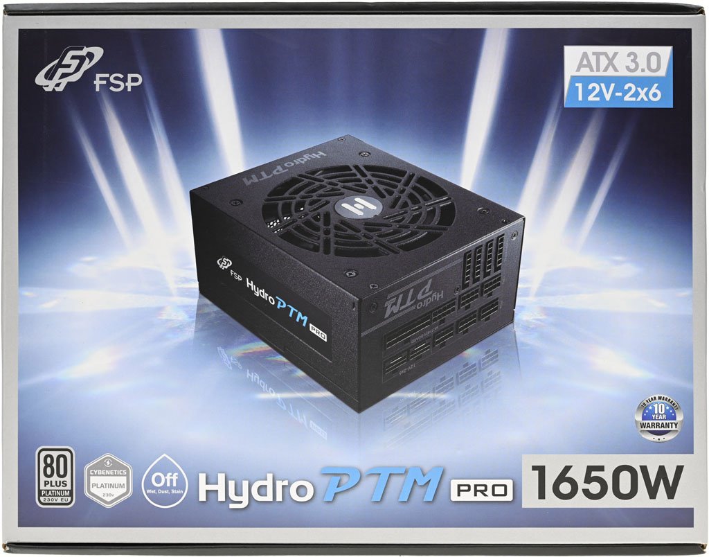 FSP HYDRO PTM PRO 1650W白金全模組化電