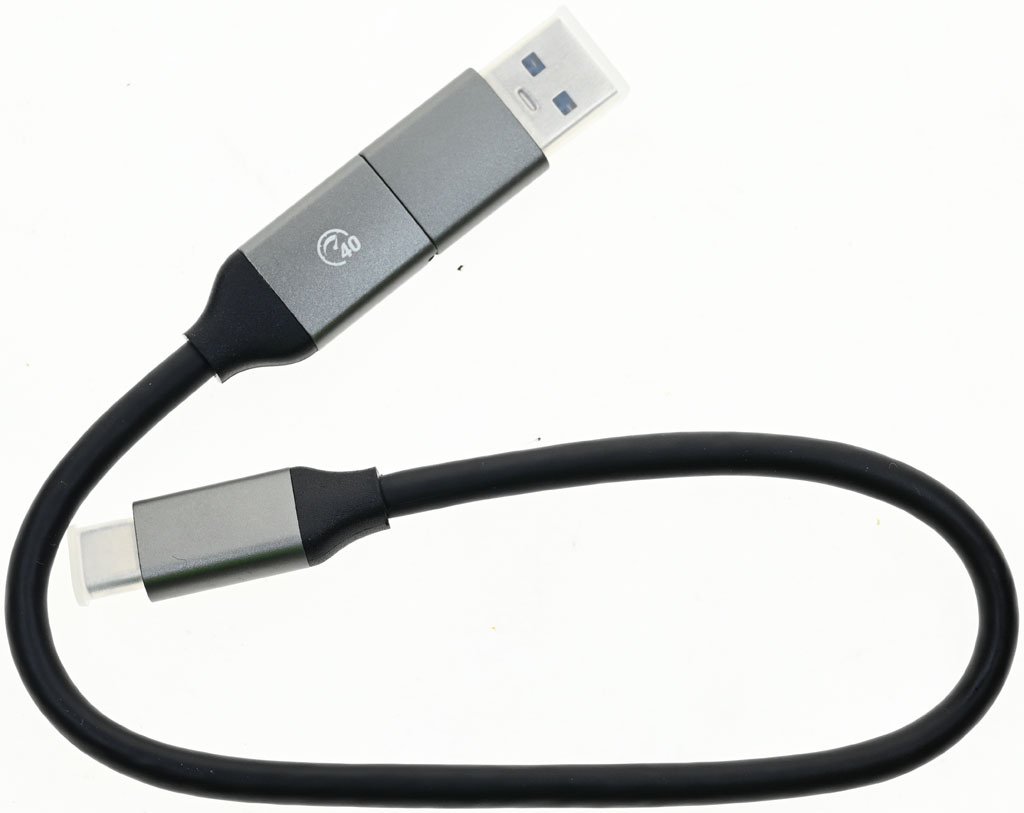 ORICO透明鋁晶40Gpbs M.2 SSD外接盒開箱