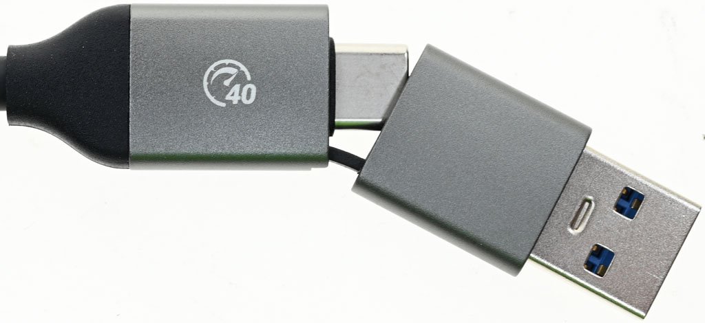 ORICO透明鋁晶40Gpbs M.2 SSD外接盒開箱