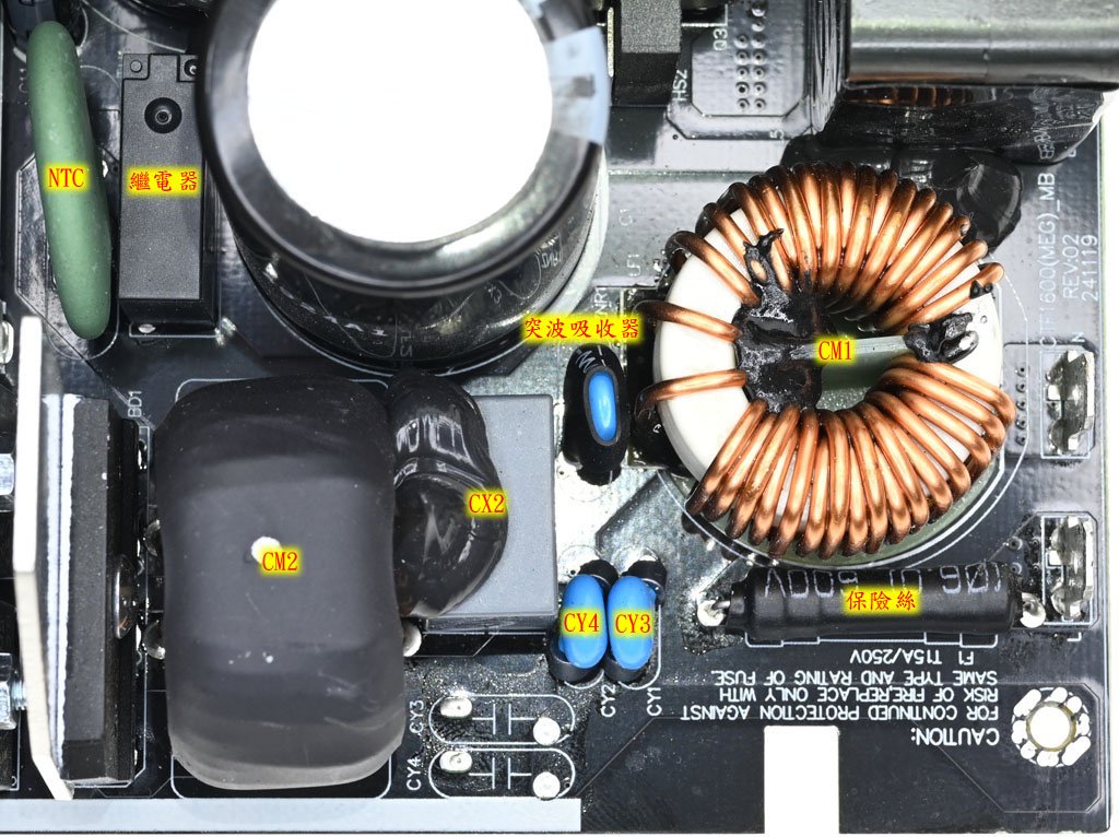 MSI MEG Ai1600T PCIE5 1600W鈦金全