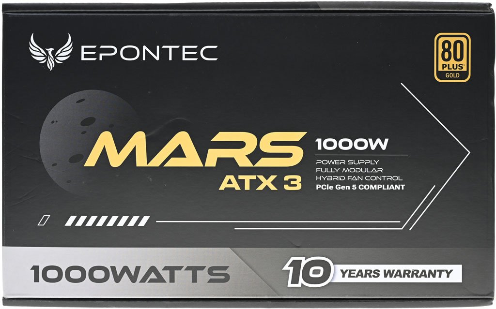 EPONTEC MARS 1000W ATX 3金牌全模組化