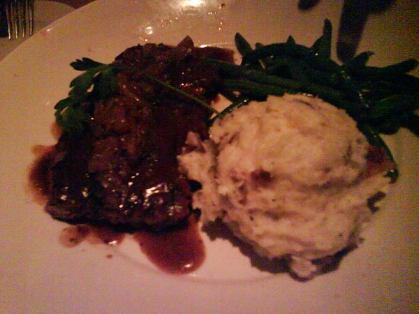 cheesecake chopped steak