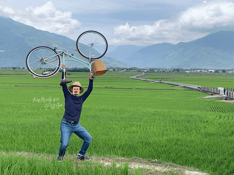 [帶小兒子騎台東] 激推池上環鄉自行車道金城武樹