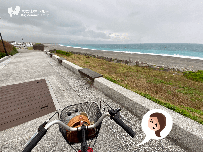 [帶小兒子騎鐵馬] 不太推的花蓮七星潭至南濱公園