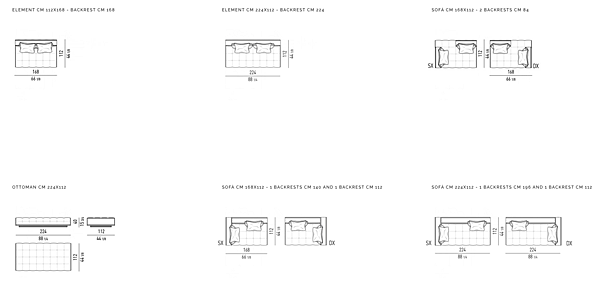 MINOTTI 義大利原裝進口 頂級精品家具 各大品牌整合進