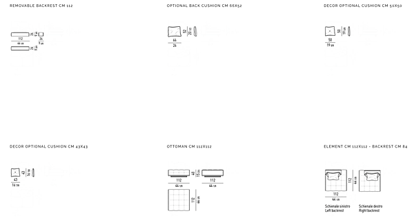 MINOTTI 義大利原裝進口 頂級精品家具 各大品牌整合進