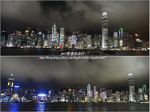維多利亞港炫麗夜景(6)