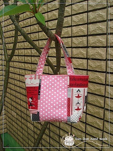 跳舞女孩托特包