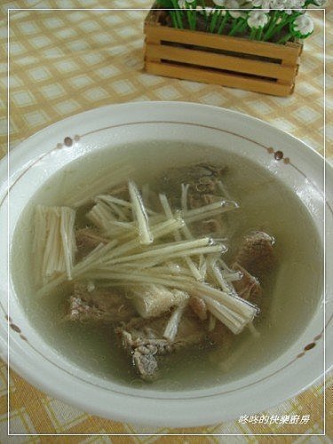 20100910金菇牛腩湯