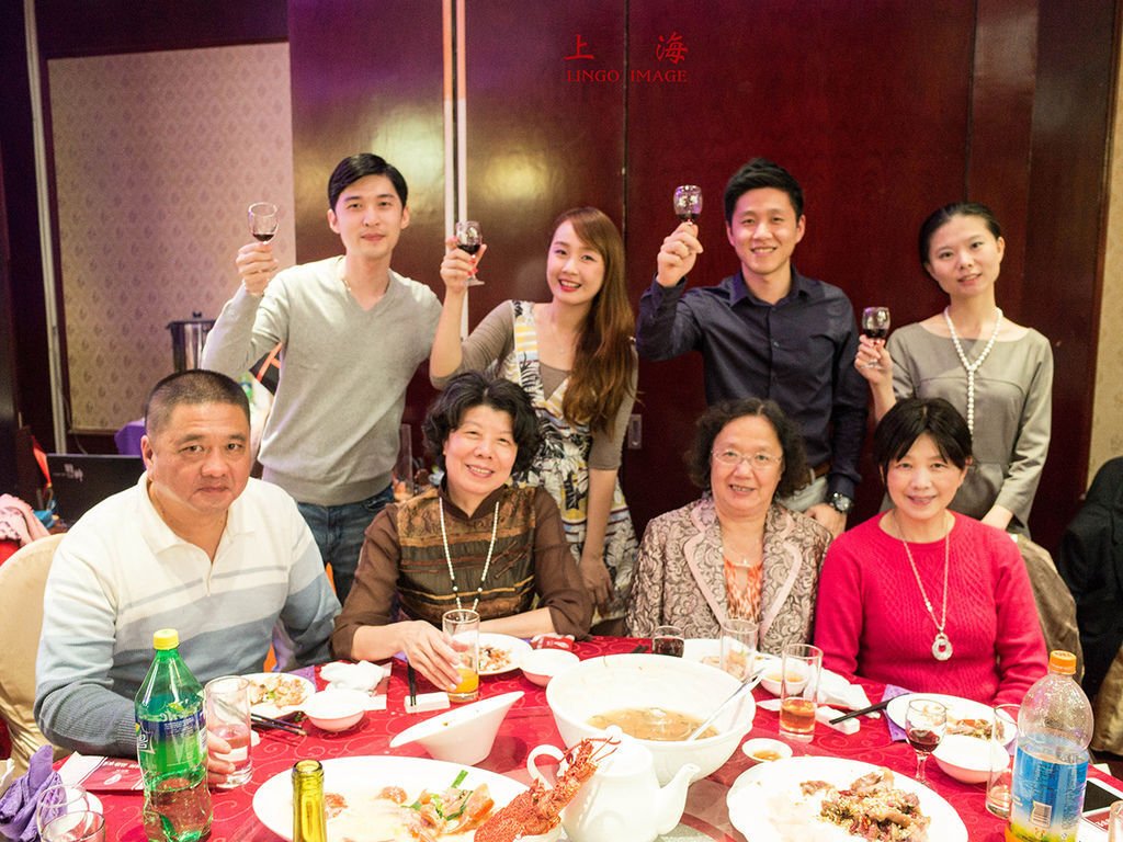 【Lingo 幸福婚禮記錄】上海濃濃親情婚禮宴客故事 (上海