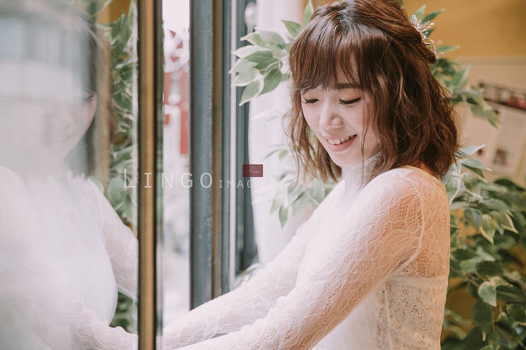 【Lingo＊劇照式婚紗】貳號宅棚拍+森林系婚紗+便服婚紗／