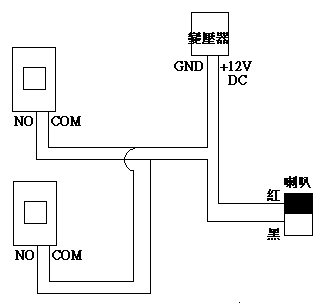 簡易求救鈴接線圖