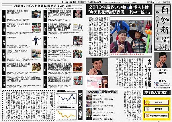 2013年奇幻魔術師林政德FB總回顧