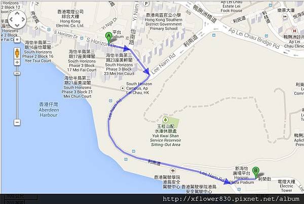 新海怡廣場到PRADA地圖