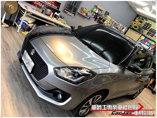 SUZUKI SWIFT 客製化 運動線條 車身彩貼