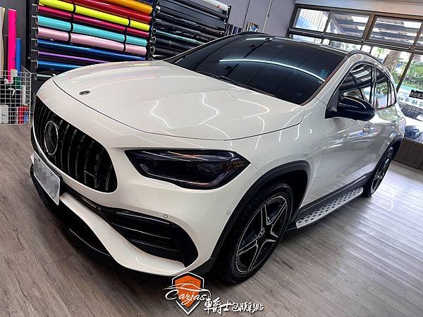 車爵士車體包膜車身彩貼-BENZ GLA250 全車漆面 TPU自體修復透明犀牛皮保護膜