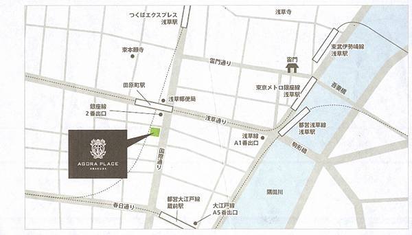 Agora地圖縮